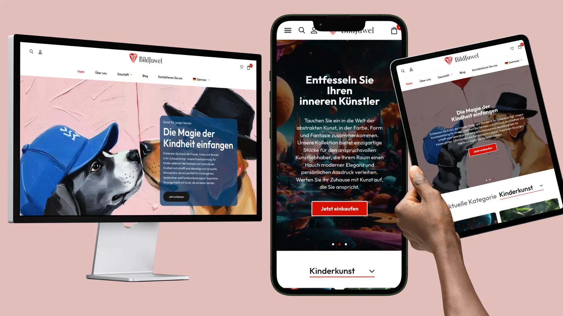 BildJuwel – One Code Stream Portfolio
