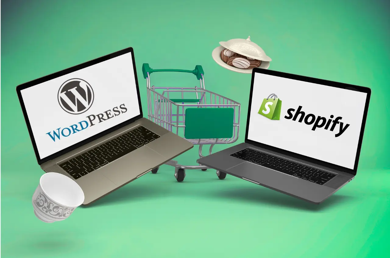 Shopify vs WordPress comparison chart