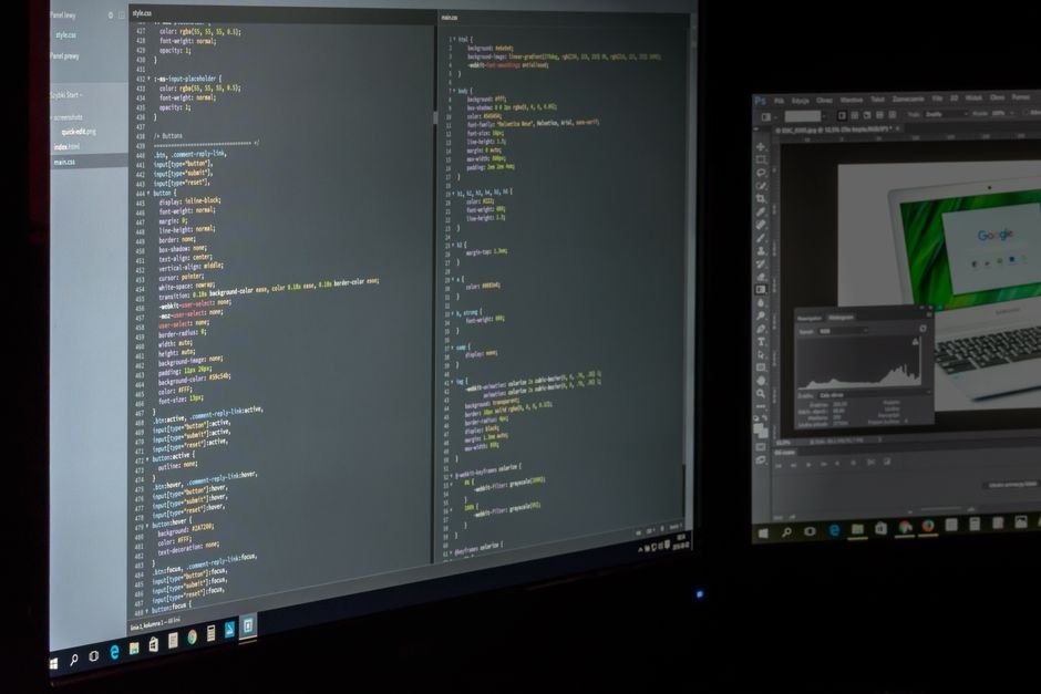 Shopify Conversion Apps - Web Developer Coding Monitor Overview