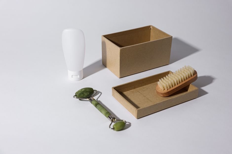 Eco-Friendly Packaging - Creative Minimalist Product Box Overview